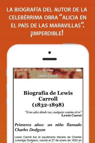 Lewis Carroll: Un escritor lúdico screenshot 2