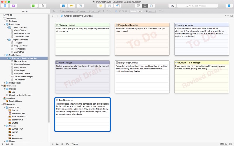 Scrivener Mac Software