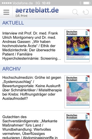 aerzteblatt.de screenshot 4