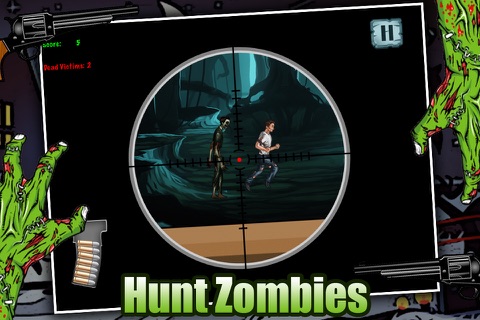 Zombie Attack Sniper Shooting Game FREE screenshot 2