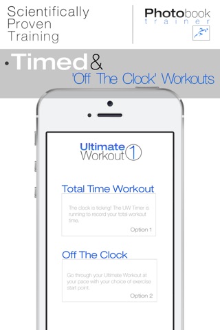 The Ultimate Workout 1 - Personal Fitness Photo Book Trainer screenshot 2