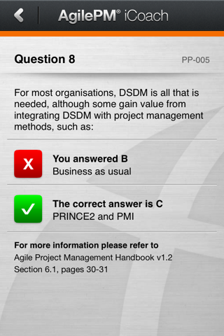 IIL AgilePM iCoach screenshot 4