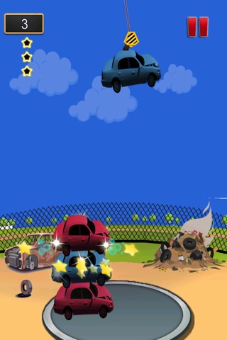 Extreme Car Stack-ing - Ultimate Wreck-ed Vehicle Pile-up Challenge Game Free screenshot 3