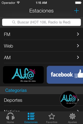 OpenRadio: Radio in USA - UK - Mexico - Argentina - Colombia - Ecuador screenshot 4