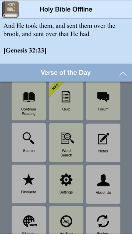 Holy Bible Offline for iPhone