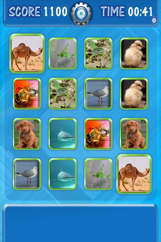 Kids Can Match - Animals , vocal memory game for children HD screenshot 3