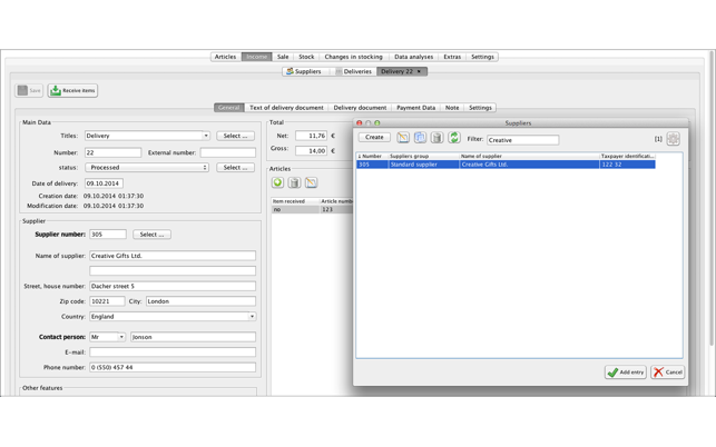 Stock Accounting for Store(圖2)-速報App