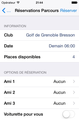 Golf de Savigneux les Etangs screenshot 3