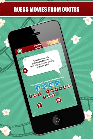 Movie Quest Music Pop Quiz - Guess the word puzzles from pictures, posters and songs. Free! screenshot 4