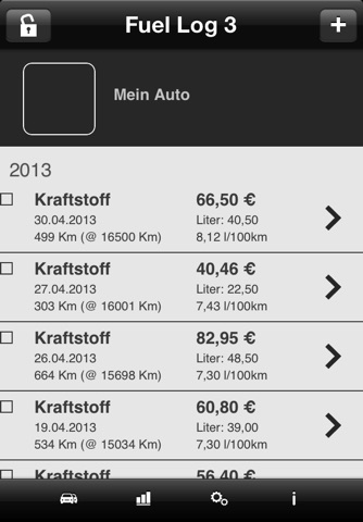 Fuel Log 3 - The free Vehicle Cost and Trip Management screenshot 2