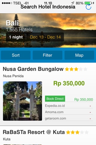 Search Hotel Indonesia screenshot 2