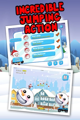 Night Before Christmas - Santa 's Present Jump - Deliver to the Children FREE screenshot 4