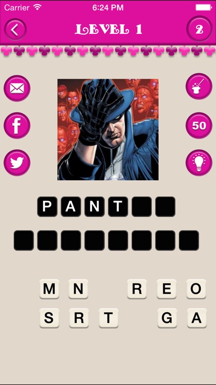 Superhero Pic Quiz - Guess The Super Hero