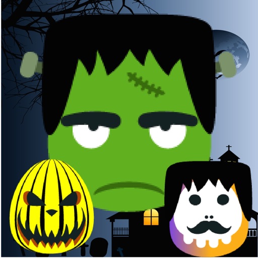 Halloween Match 3 Monster Mash-100 Free Power Ups Version