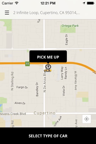 HORUS TAXI LLC USER iOS APP screenshot 2