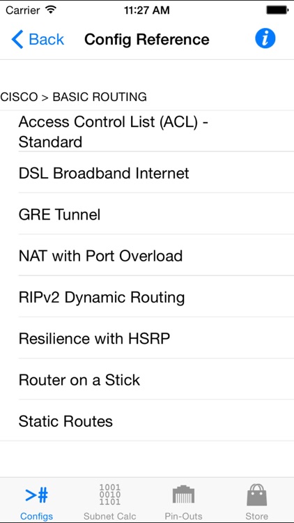 Config Reference