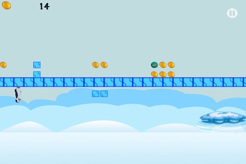 A Penguin Ice-Cube Run FREE - The Puzzle Club Runner Game screenshot 2