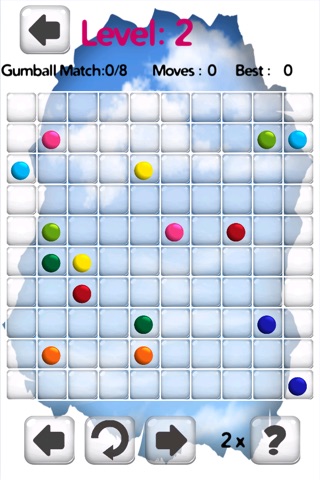 A Sweet Gumball Match Puzzle screenshot 2