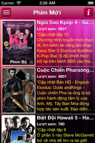 HCZ Cinema - Phim HD Online screenshot 2