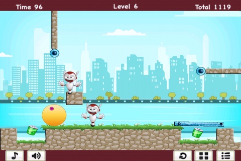 Hero Challenge - Swinging Robot Mania screenshot 3