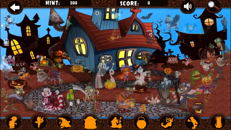 2014 Halloween party with friends : hidden objects