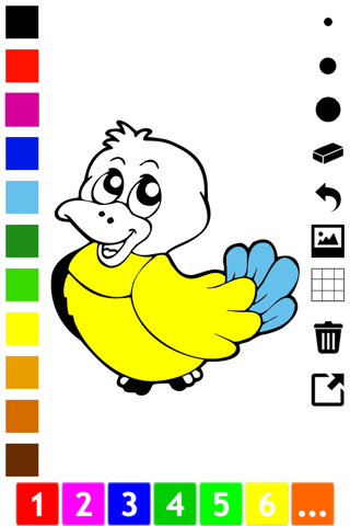 Animals Coloring Book for Kids who Learn to Color screenshot 2