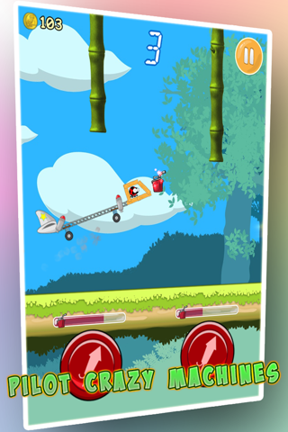 FlyCraft Herbie: Crazy Machines screenshot 2