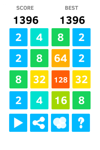 2048 Mania - The difference smash hit swipe tile challenge number puzzle game free screenshot 2