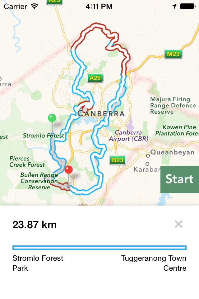 Canberra Centenary Trail screenshot 3