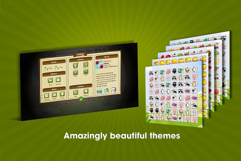 Matching Cards - fun connect twin animals, fruits, emoticons, noel screenshot 2