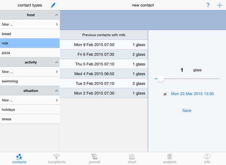 Allergy Analyzer HD screenshot-3
