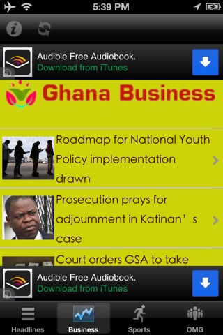 Ghana News App screenshot 2