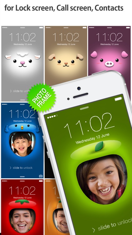 iFaceMaker ( Cute and funny faces ) : for Lock screen, Call screen, Contacts profile photo, instagram