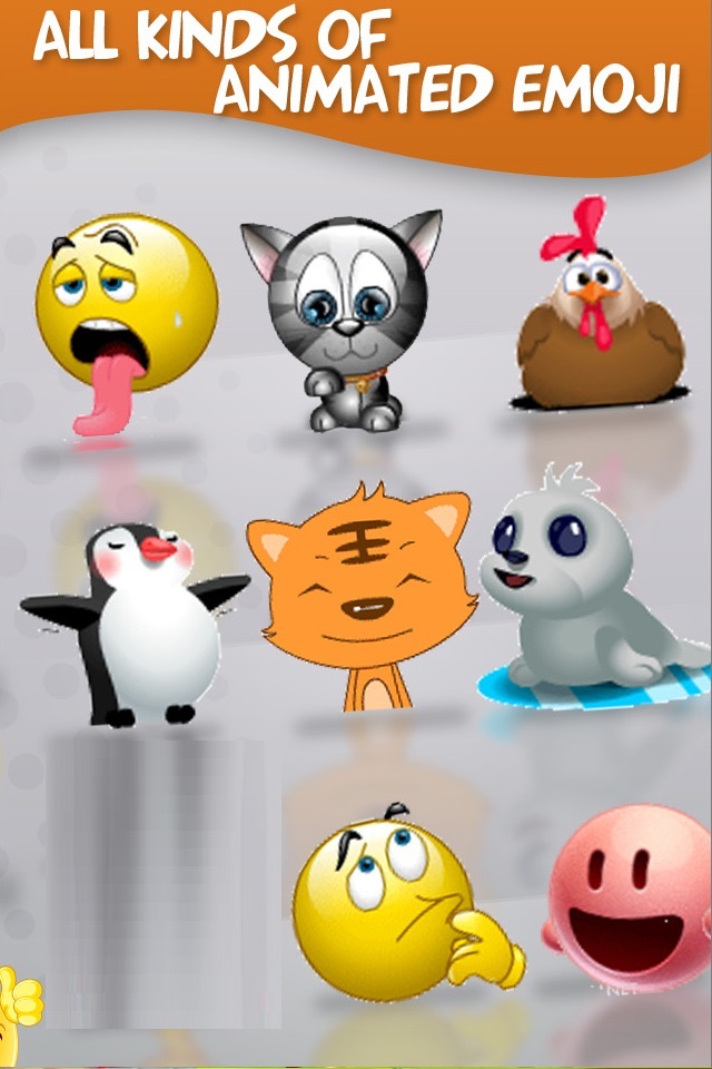 New Emoji Free - Animated Emojis Icons, Fonts and Cartoons - Emoticons Keyboard Art screenshot 3