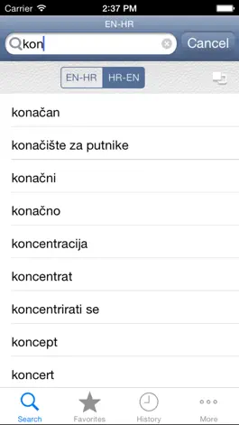 Game screenshot Croatian<>English Dictionary mod apk