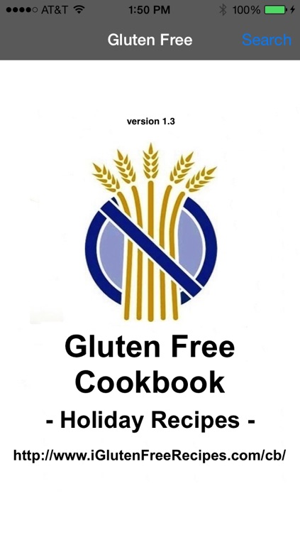 Gluten Free Recipes Cookbook Holiday Diets