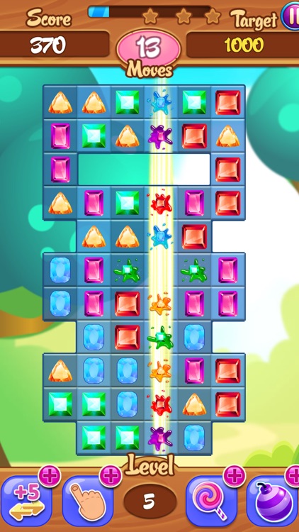 Diamonds Match-3 Gem Starfall screenshot-4