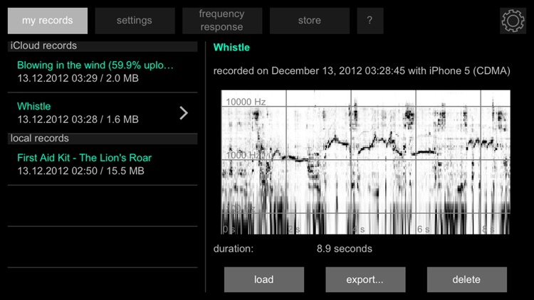 Spectrograph screenshot-4