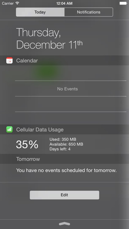 Mobile Data Usage