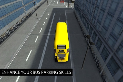 Double City Bus 3D Parking screenshot 2