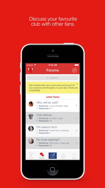 Fan App for Arsenal FC