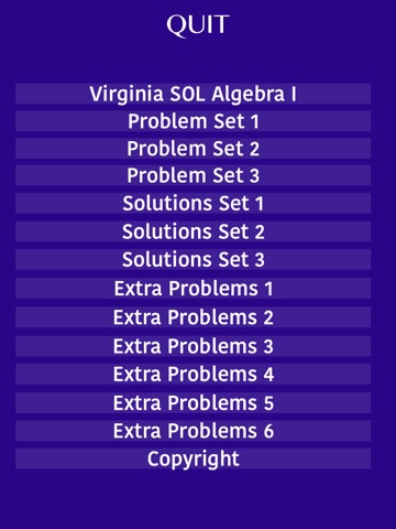 Virginia Standards of Learning (SOL): Algebra I TestPrep screenshot 2
