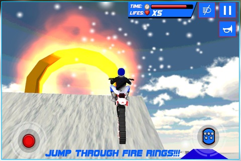Snow Bike Stunt Simulator 3D screenshot 4