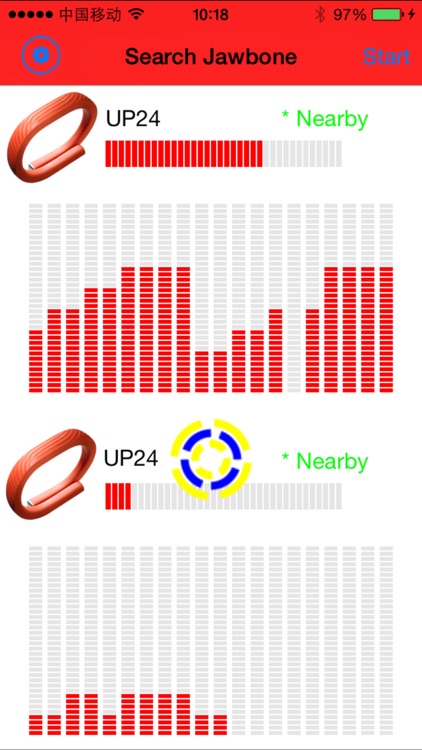 Finder for Jawbone UP