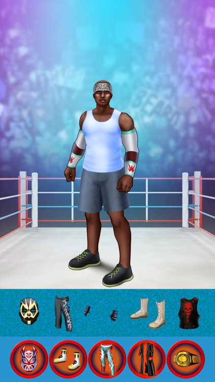 A Top Power Wrestler Heroes Dress Up Game - My Wrestling Legends Edition - No Adverts screenshot-3
