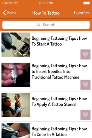 Tattoo Design Guide screenshot 2