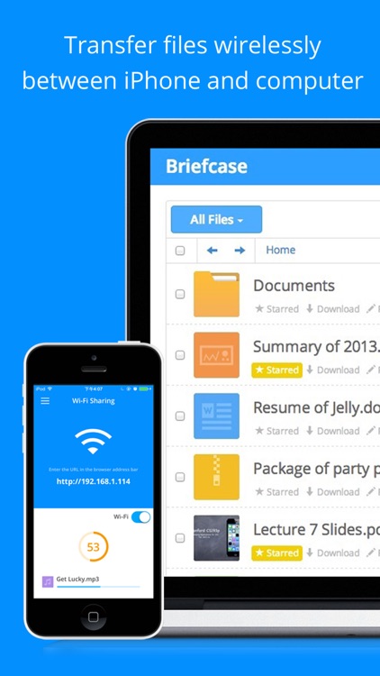 Briefcase Pro - File manager, cloud drive, document & pdf reader and file sharing App screenshot-2