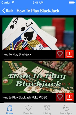 BlackJack Guide - Complete Video Guide screenshot 2