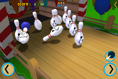 pandoux bowling for kids - free game screenshot 2