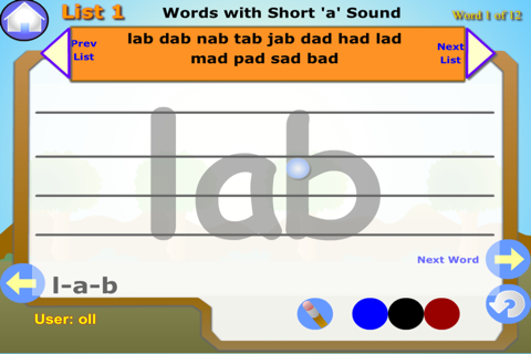 Phonics Writing And Spellings Lite screenshot 3